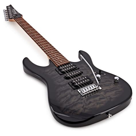 Ibanez Grx70qa Gio Transparent Black Sunburst At Gear4music