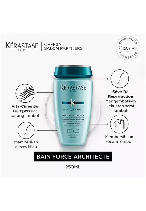 Jual K Rastase Kerastase Bain Force Architecte Ml Shampoo Rambut