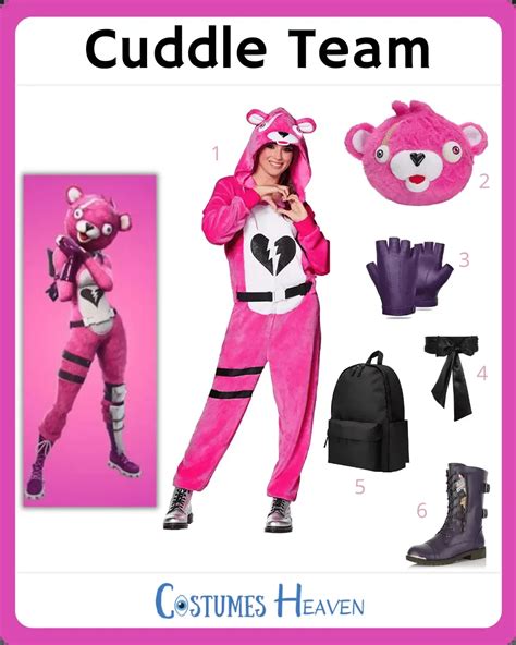 Cuddle Team Leader Costume For Cosplay & Halloween