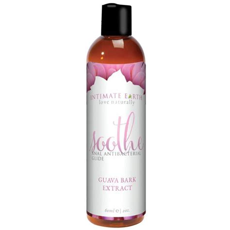 Soothe Personal Lubricant Antibacterial Anal Glide With Guava Bark