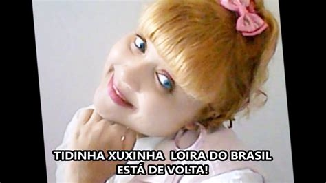 Tidinha Xuxinha Volta A Ser Loira Feliz Youtube