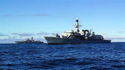 HMS SOMERSET ESCORTED RUSSIAN TASK GROUP – DCSS News