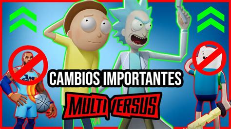 CAMBIOS IMPORTANTES DE LA NUEVA ACTUALIZACIÓN EN MULTIVERSUS NERFEOS