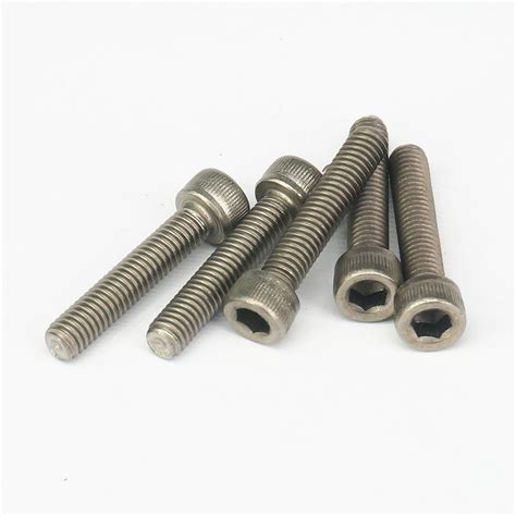 Gr Ta Titanium M Mm Long Hex Socket Head Cap Screw Bolts