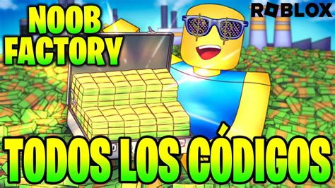 TODOS los CÓDIGOS de NOOB FACTORY SIMULATOR activos Y actualizados