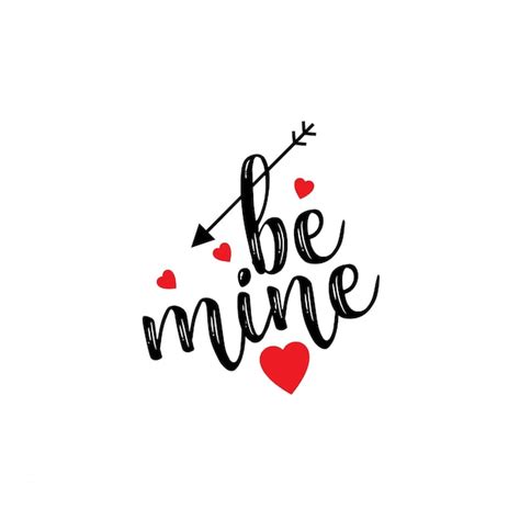 Free Vector | Be mine