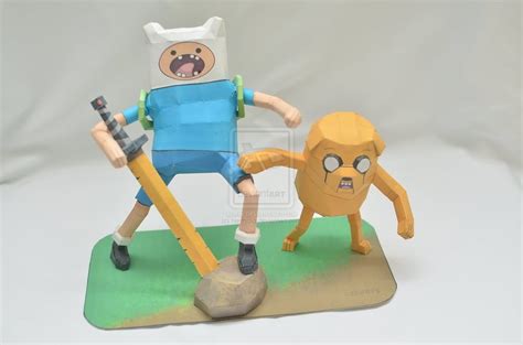 Finn And Jake Papercraft By Henrydig Adventuretime