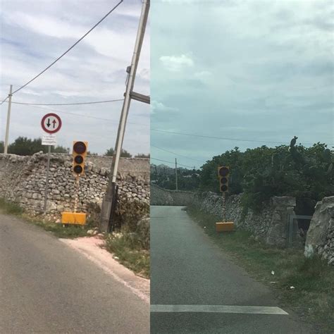 Strada Statale 172 Martina Franca Locorotondo Chiusa Senso Unico