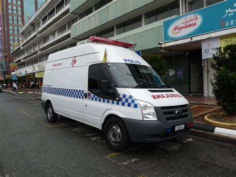 Brunei Fireandrescue Department Appliances Rbpf Ford Transit Ambulance