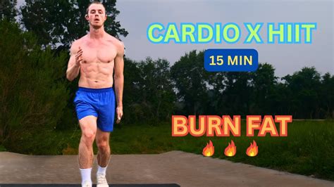 15 Minute Cardio Hiit Workout Full Body All Standing No Equipment No Repeats Youtube