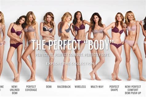 La publicité un corps parfait de Victoria s Secret fait scandale