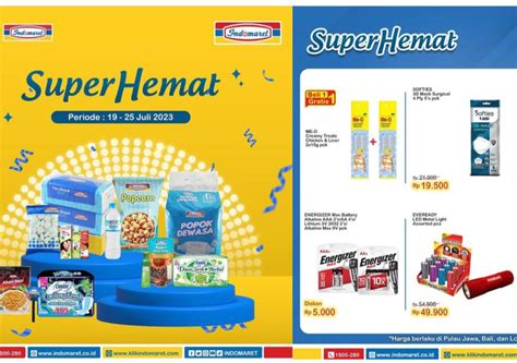 Super Hemat Katalog Indomaret Periode 19 25 Juli 2023 Beli 2 Pisau