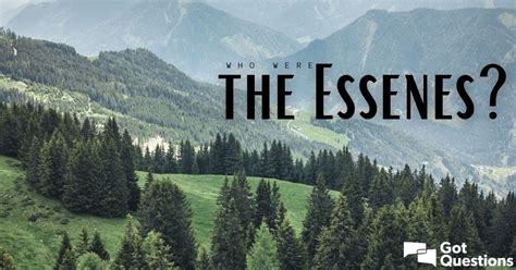 Who were the Essenes? Was John the Baptist an Essene? | GotQuestions.org
