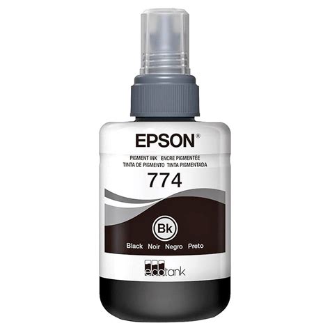 Tinta Epson Preta Original Para Ecotank E Workforce Mundoware