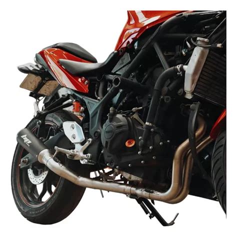 Escapamento Ponteira Hp Racing Mt03 R3 Full Inox Yamaha R 3