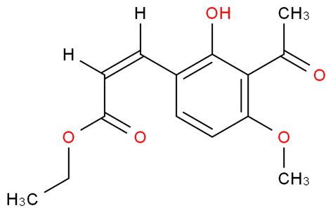 Propenoic Acid Acetyl Hydroxy Methoxyphenyl Ethyl Ester