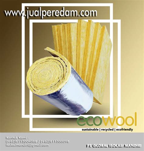 Glasswool With Aluminium Foil D16 Tebal 5cm Jual Peredam Suara And Panas