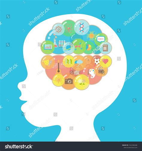 Child Brain Silhouette