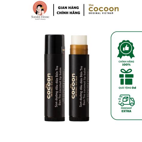 Son Dưỡng Môi Dầu Dừa Bến Tre The Cocoon 5g Shopee Việt Nam