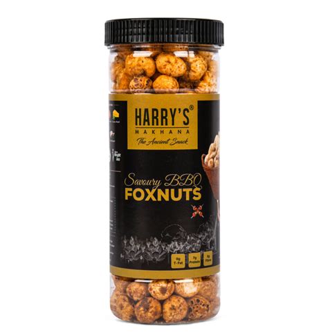 Harrys Makhana Roasted Flavoured Foxnuts Bbq Gm Harry Food