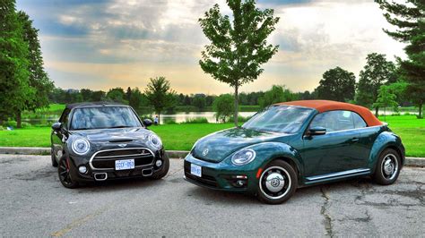 2017 Mini Cooper S Convertible vs 2017 Volkswagen Beetle Classic ...