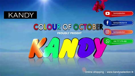 Kandy Selection Fashion Show Color Of December Youtube