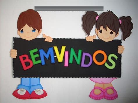 Ideias De Placas De Boas Vindas Educa O Infantil Aluno On