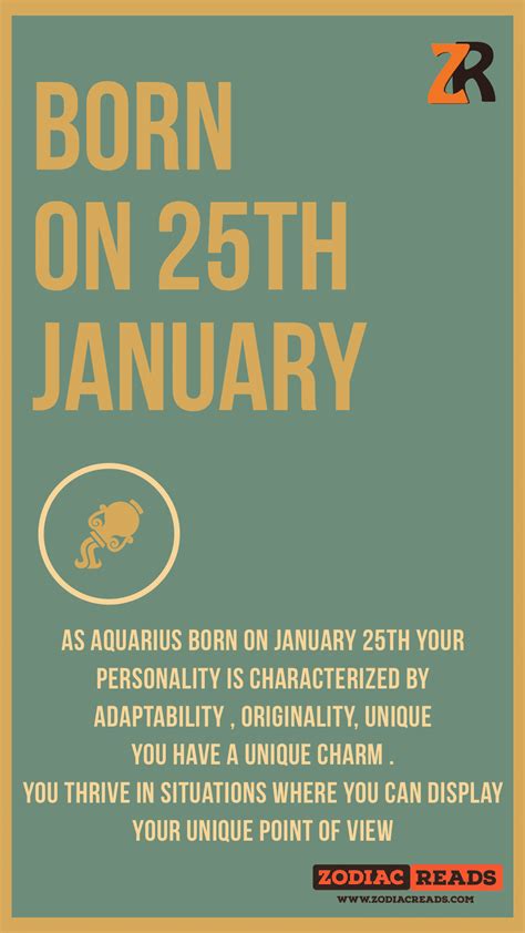 Birthday Traits of Those Born in January - ZodiacReads