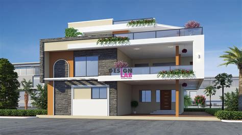 3D Architectural Rendering Services | Interior Design Styles » Modern Bungalow Exterior Design ...