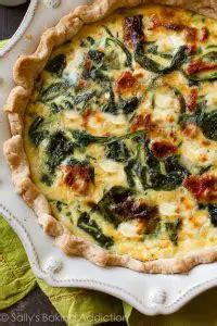 Receta Paso A Paso De Quiche De Espinacas Y Queso De Cabra