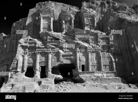 View Of The Corinthian Tomb Petra City UNESCO World Heritage Site