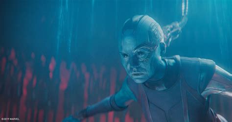 AVENGERS: ENDGAME Spoiler Images Focus On Thanos' Confrontation With Nebula And The Time-Travel ...