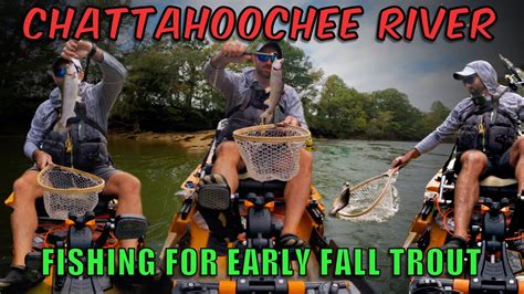 Early Fall Trout Fishing On The Chattahoochee River Chattahoochee