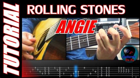 Min Probar Enviar Acordes Guitarra Angie Rolling Stones Picasso Patrón