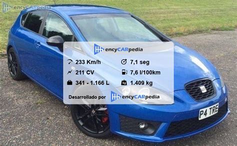 SEAT Leon 2 0 TFSI FR Ficha Técnicas 2009 2012 rendimiento