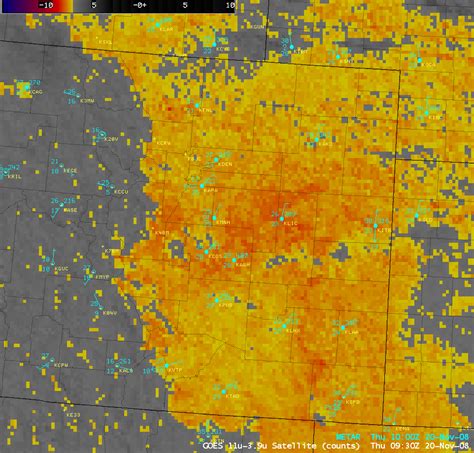 Freezing Drizzle In Colorado — Cimss Satellite Blog Cimss