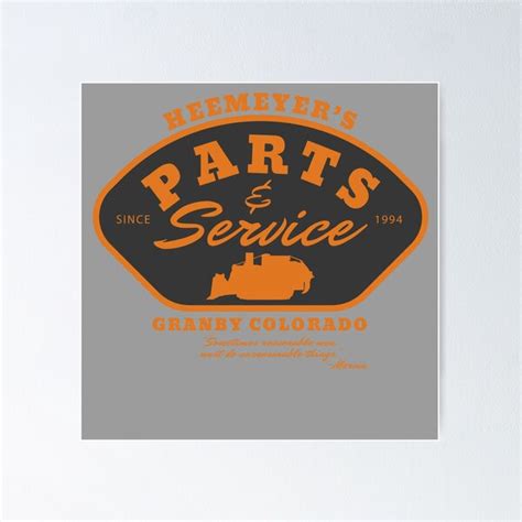 killdozer parts  service poster  sale  menofarms redbubble