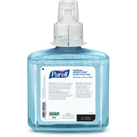 Purell Healthy Soap Foaming Hand Soap Refill For Es4 Dispenser 1200 Ml 2carton 5072 02