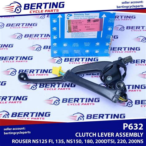 CLUTCH LEVER AND HOLDER ASSY Rouser NS125 135 NS150 NS200 200NS 180 220