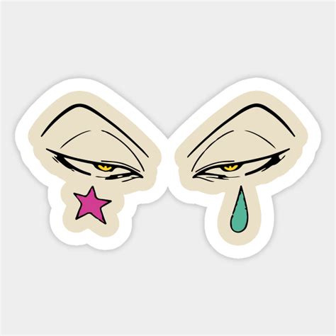 Hisoka eyes - Hunter X Hunter - Sticker | TeePublic