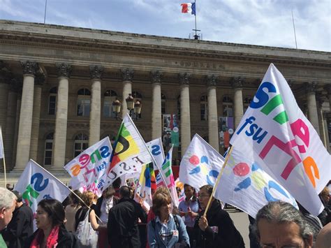 Face Au Danger De Lextr Me Droite Et Pour La Battre La Fsu D Termin E