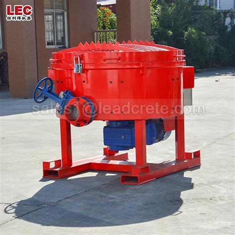 Pan Mixer Refractory Castable Pan Mixer Machine Leadcrete