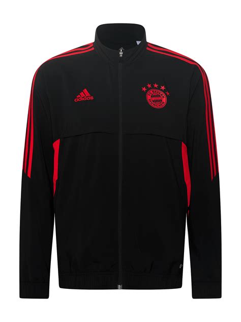men teamline  jacket black official fc bayern munich store