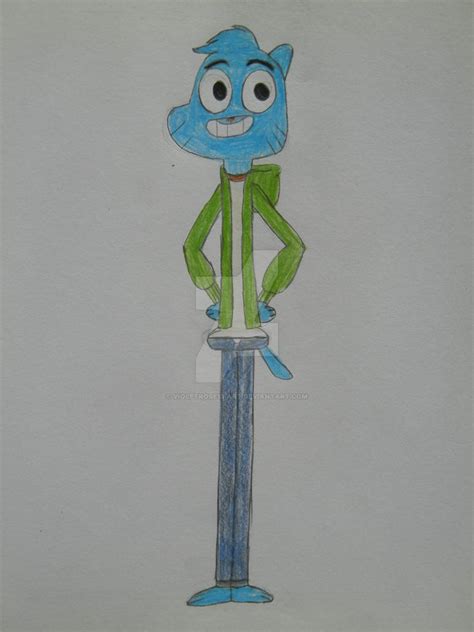 Gumball Watterson Older By Violetrose13 Art On Deviantart