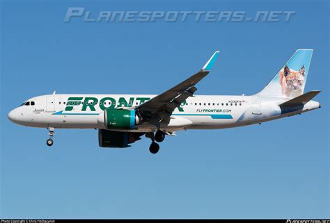 N Fr Frontier Airlines Airbus A N Photo By Chris Pitchacaren