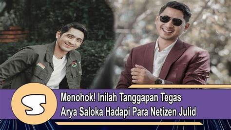 Menohok Inilah Tanggapan Tegas Arya Saloka Hadapi Para Netizen Julid