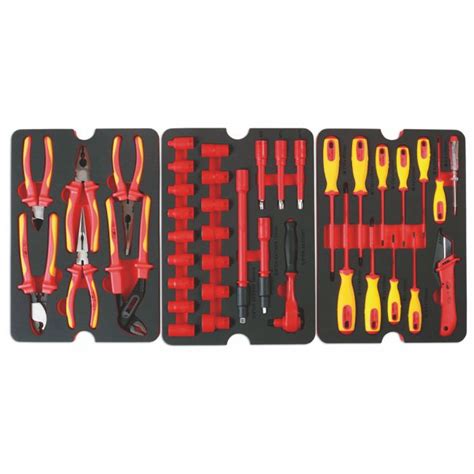 Insulated Tool Kit 50pc PROFESSIONAL 3 8 Drive VDE Certified Prosol