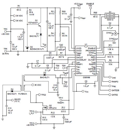 Cs5106demod Reference Design Dc To Dc Multi Output Power Supplies