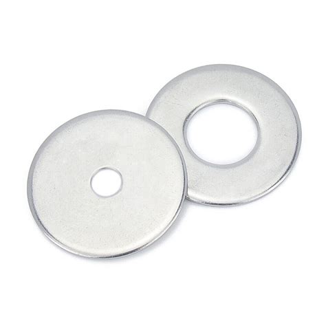 Wide Thick Flat Washers Zinc Plated Penny Repair Mudguard M M M M