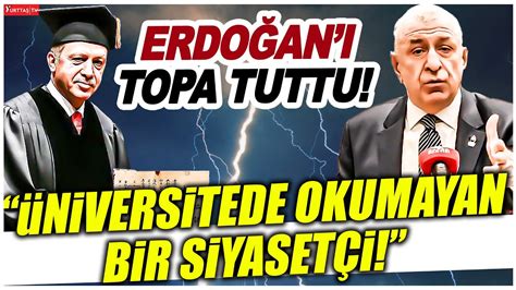 Özdağ uzaktan eğitim kararı için Erdoğan ı topa tuttu Üniversitede